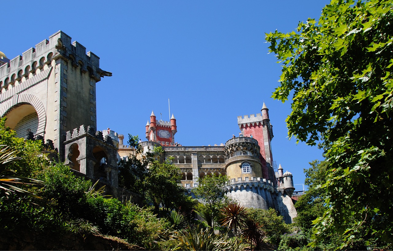 portugal, sintra, fairy castle