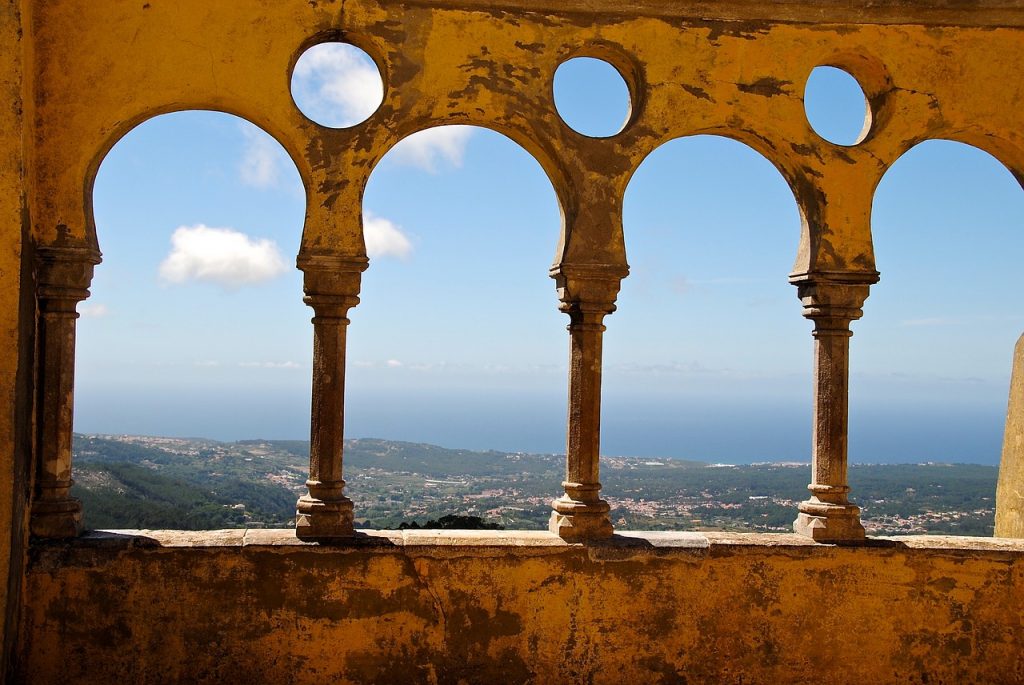 terrace, portugal, sintra