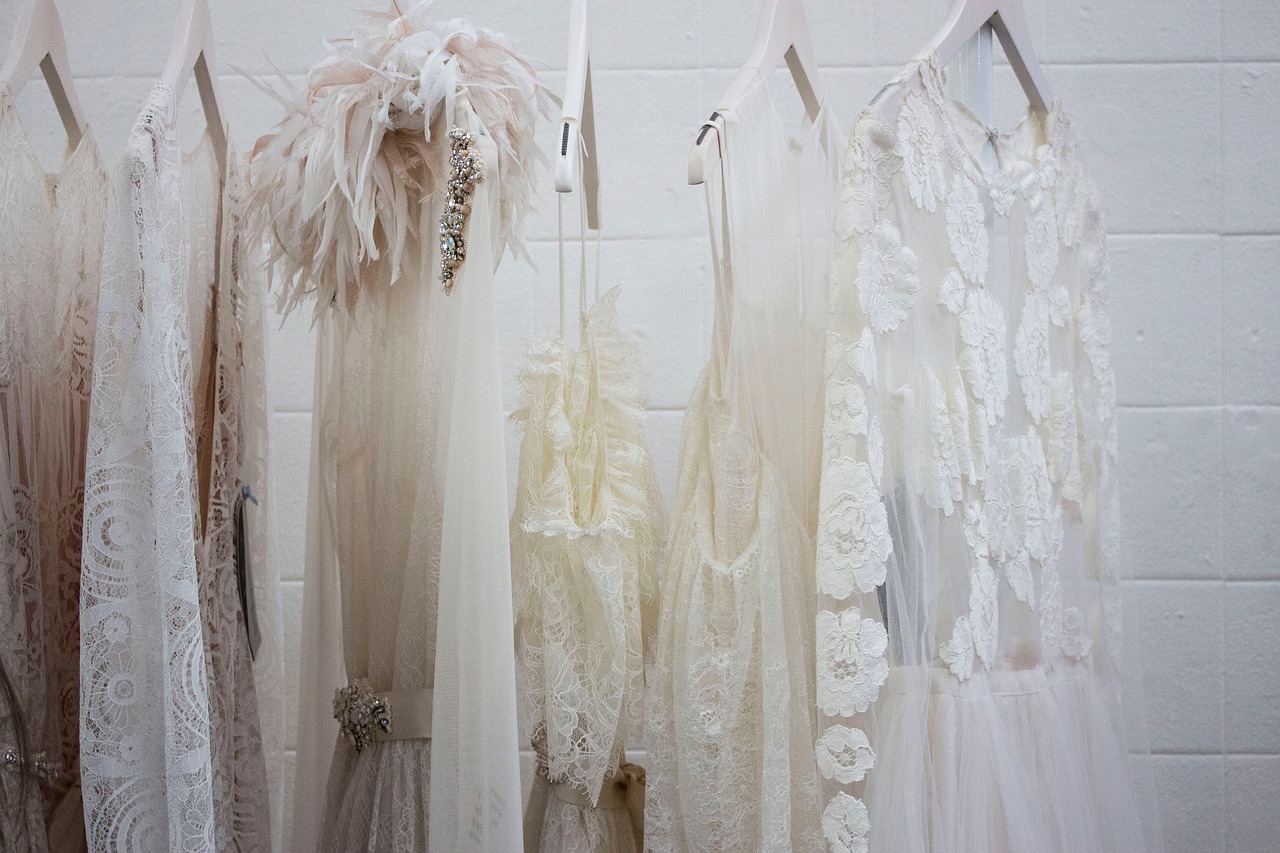 dress, white, wardrobe