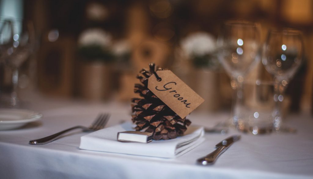 winter wedding table decorations